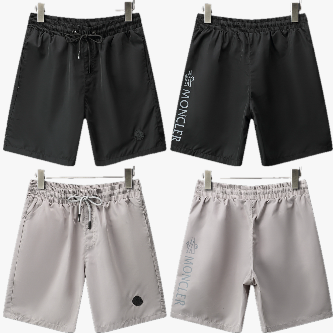 Black Logo Swimshorts - Blck/White