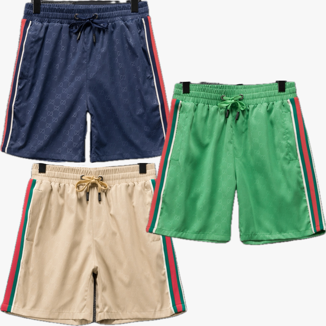 GG Pattern Red Side-Stripes / 4 Colors