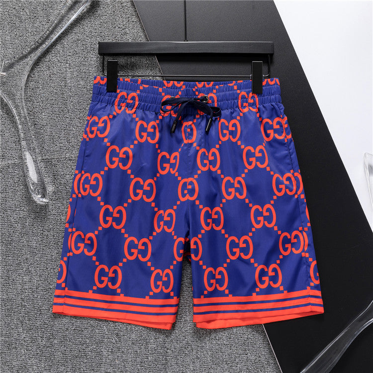GG Pattern / Blue-Orange