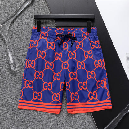 GG Pattern / Blue-Orange