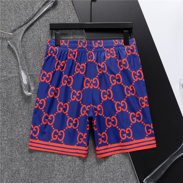 GG Pattern / Blue-Orange