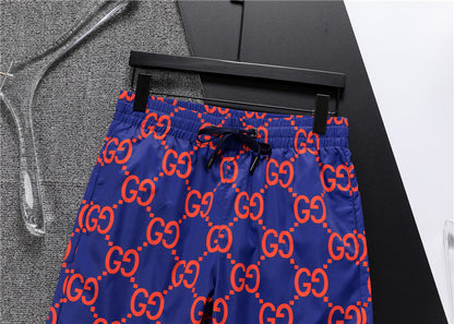 GG Pattern / Blue-Orange