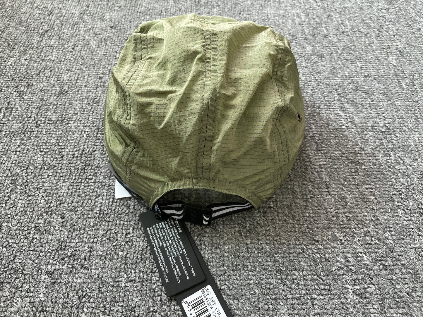 Nylon type Box Logo Caps