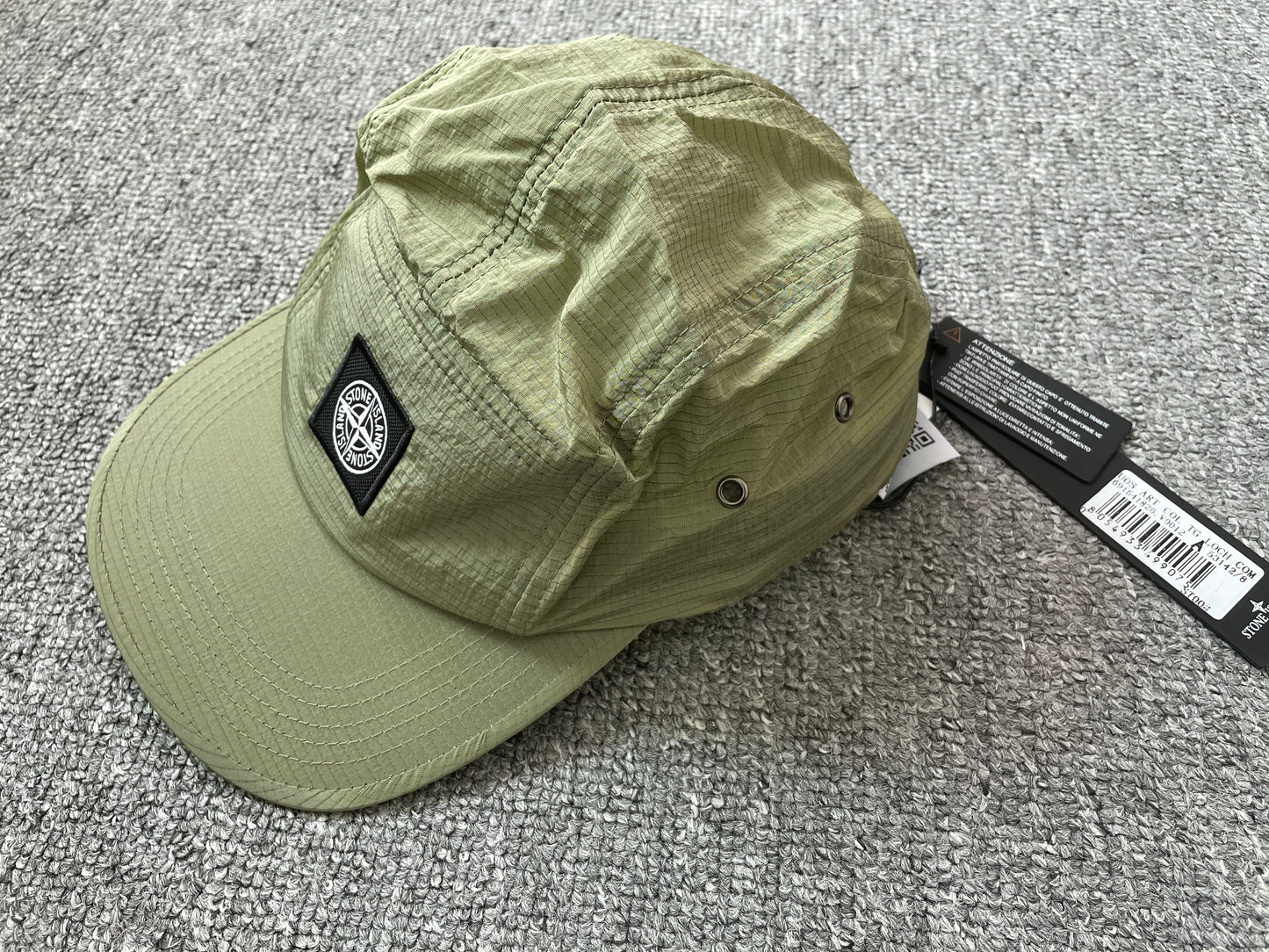 Nylon type Box Logo Caps