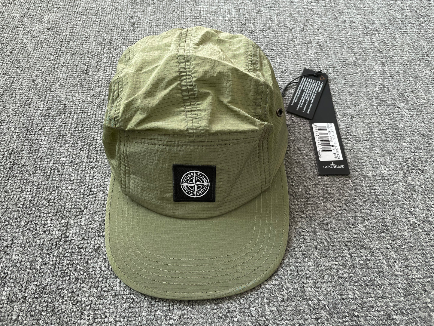 Nylon type Box Logo Caps