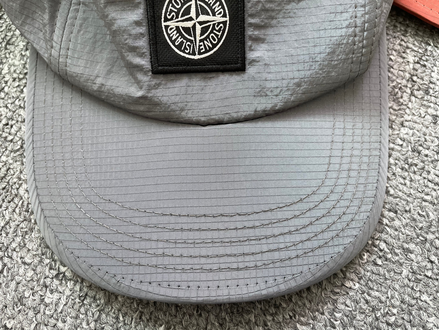 Nylon type Box Logo Caps