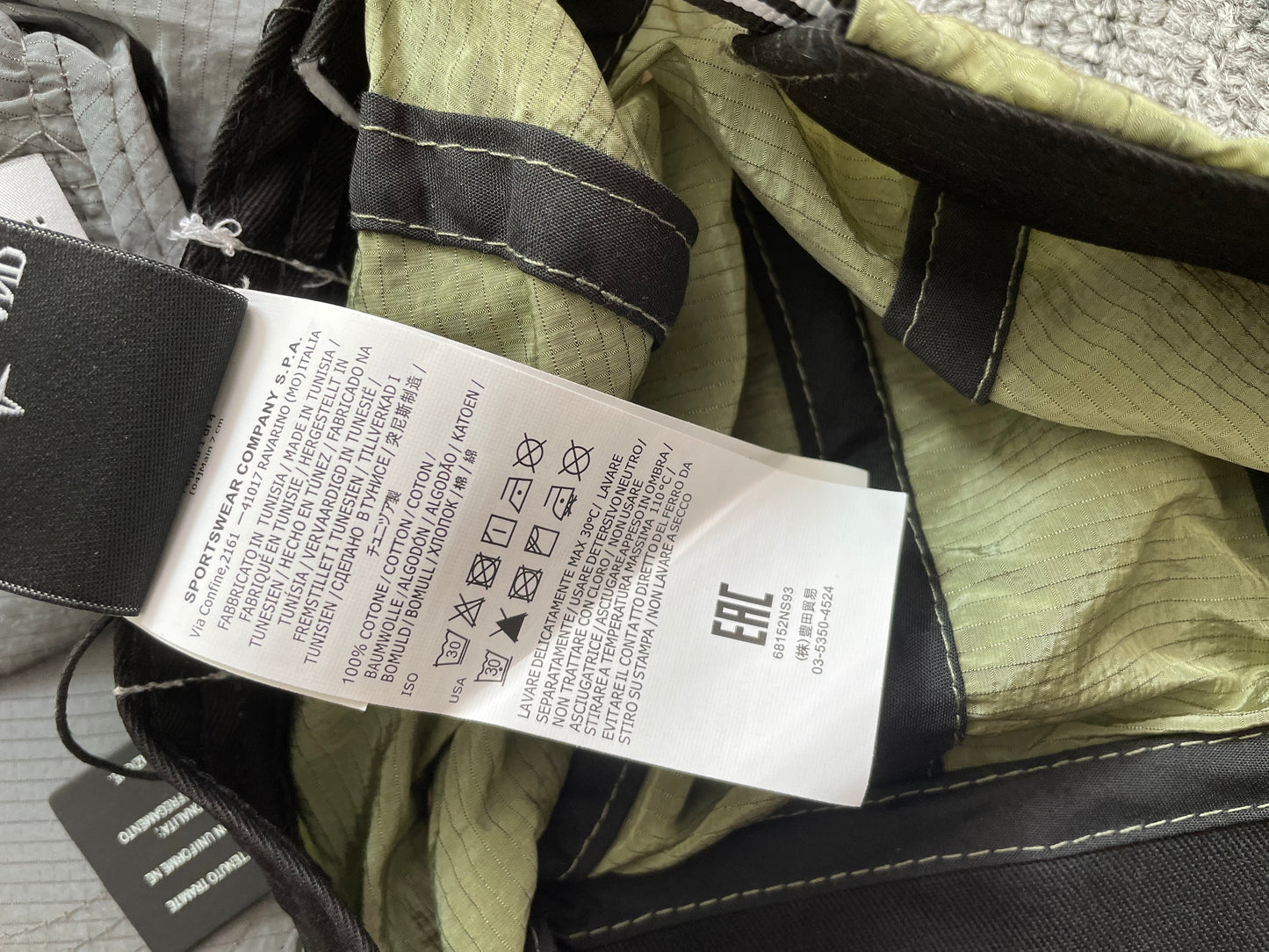 Nylon type Box Logo Caps