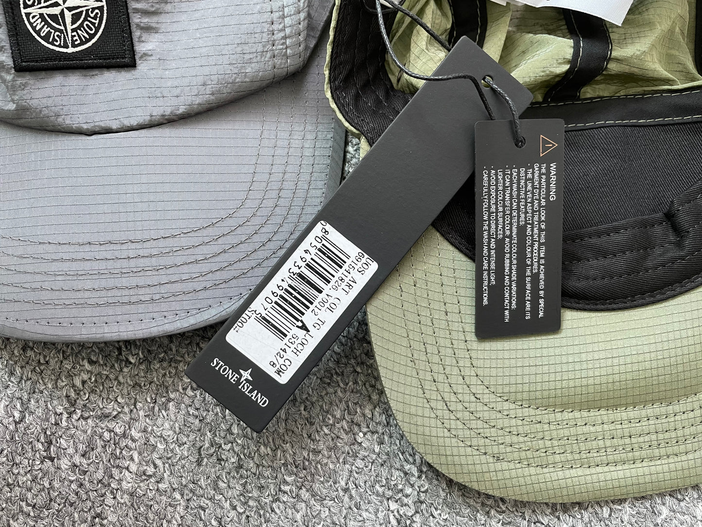 Nylon type Box Logo Caps