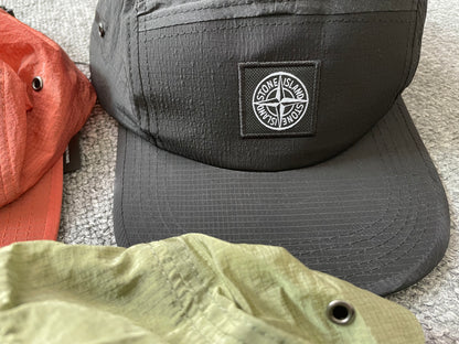 Nylon type Box Logo Caps