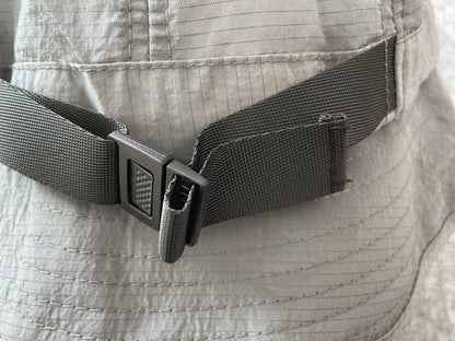 Nylon type Box Logo Bucket-Hat