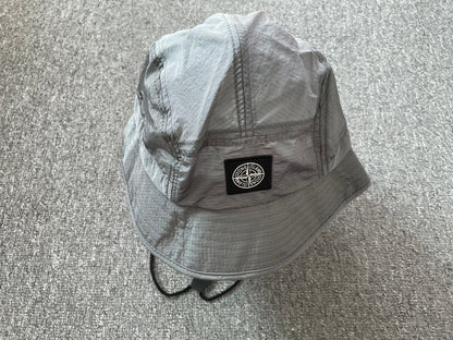 Nylon type Box Logo Bucket-Hat