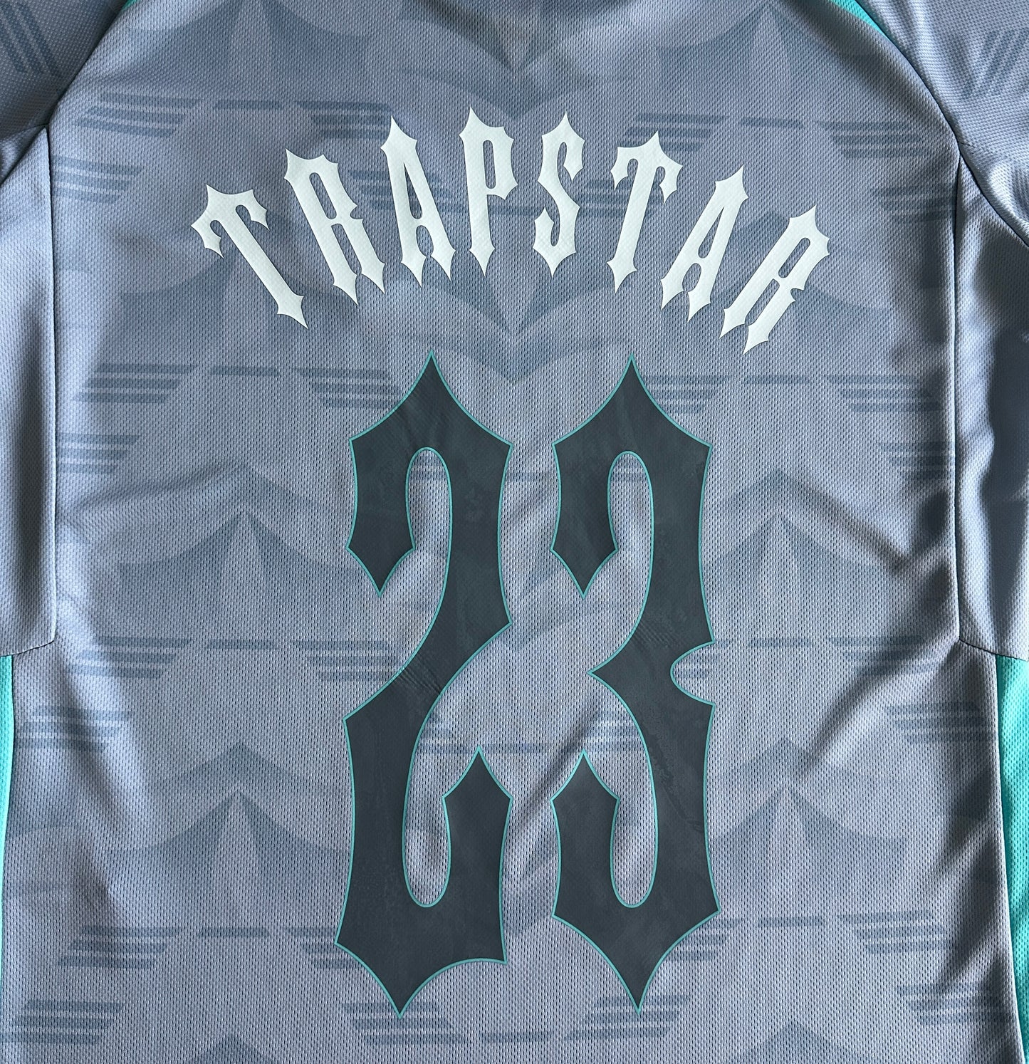 Grey/Cyan Jersey