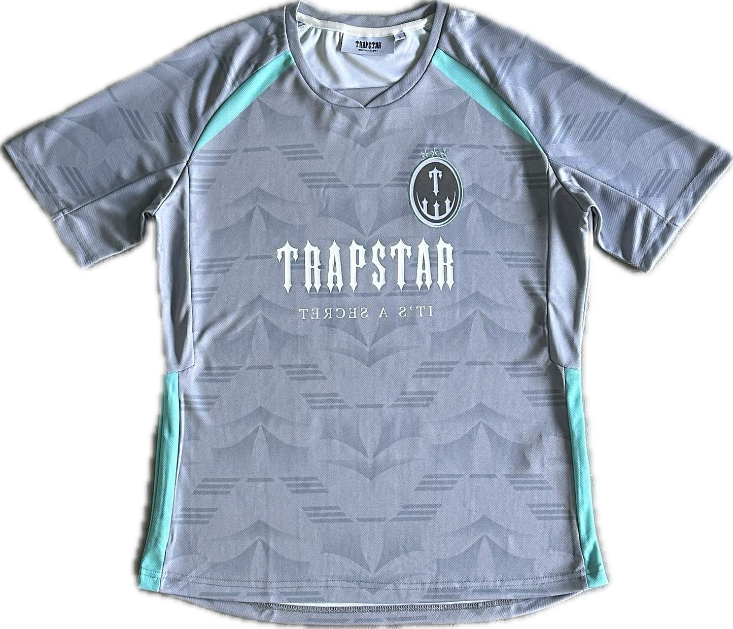 Grey/Cyan Jersey