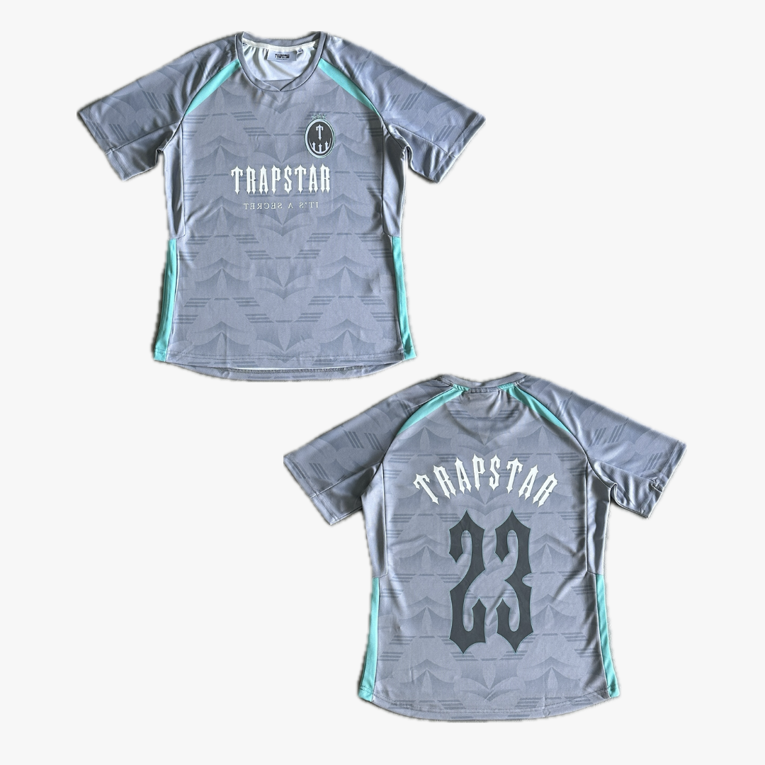 Grey/Cyan Jersey