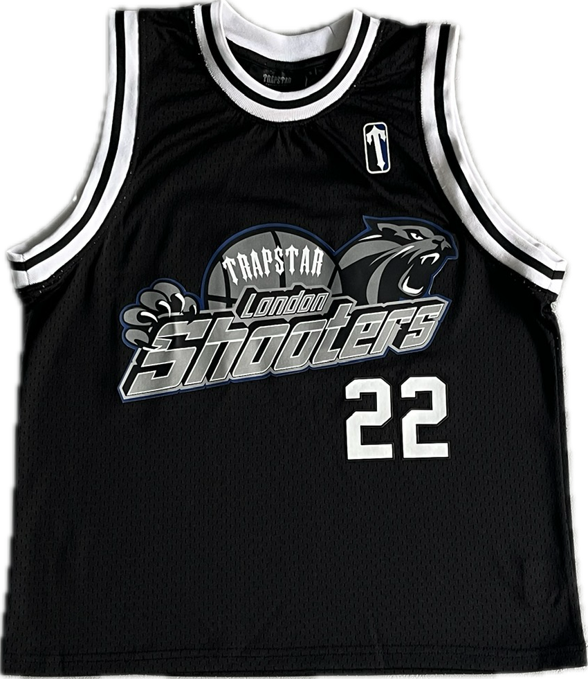 Shooters Mesh Black Jersey Set