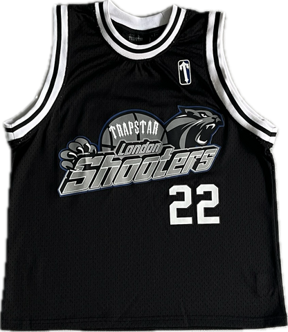 Shooters Mesh Black Jersey Set