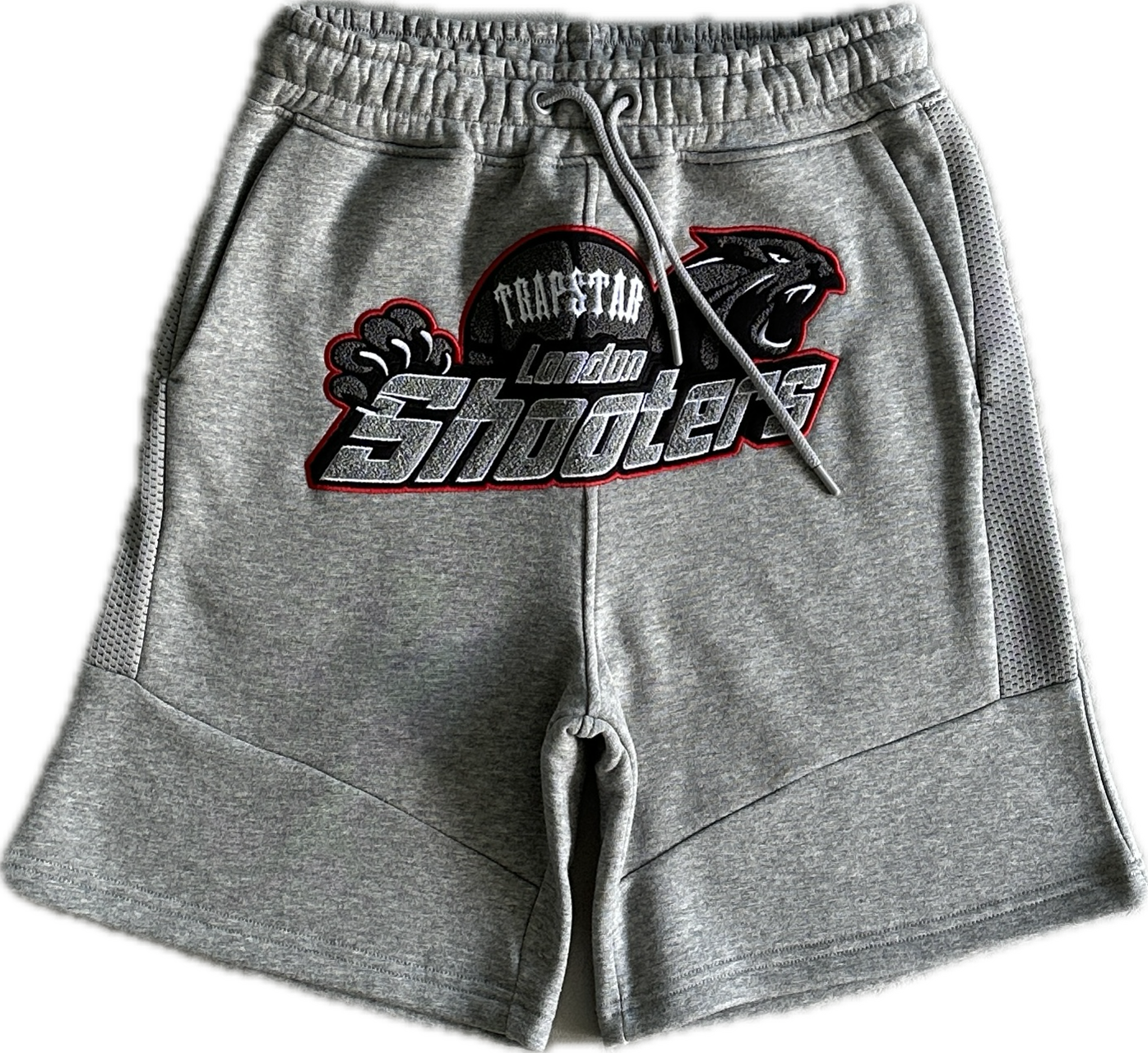 Shooters White/Grey Shorts set