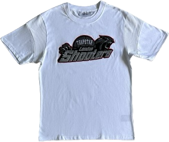 Shooters White/Grey Shorts set