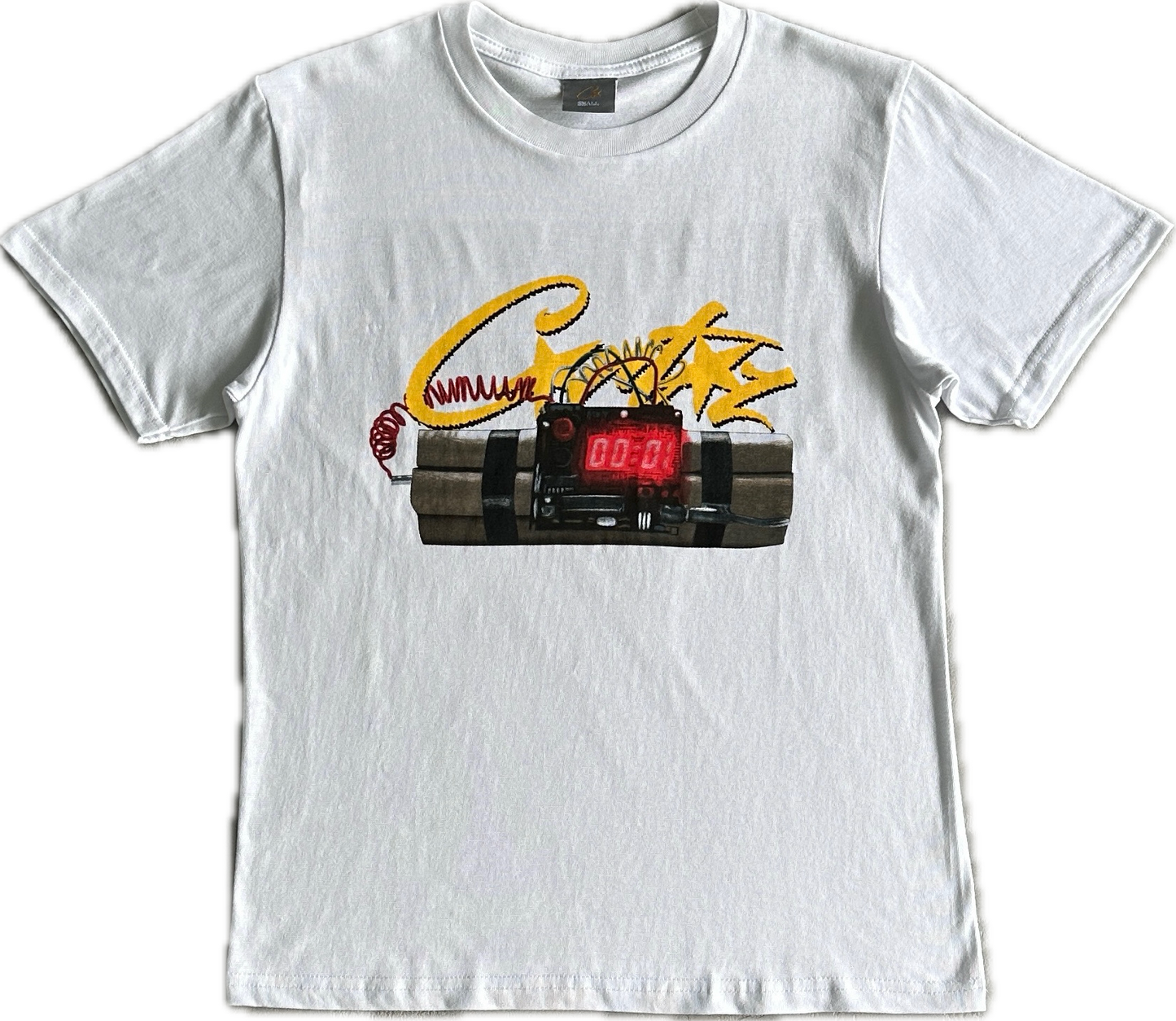 Times Up Btch White Tee