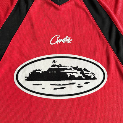 Alcatraz Red Football Jersey