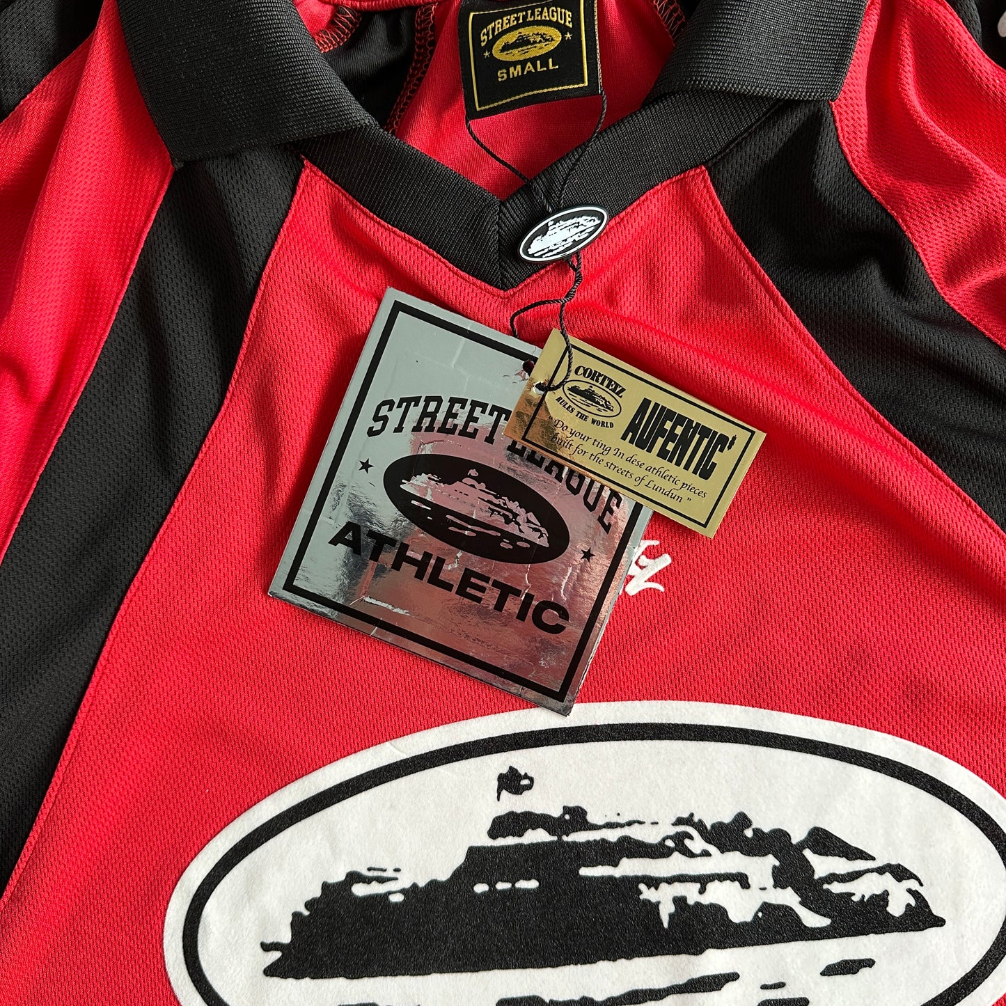 Alcatraz Red Football Jersey