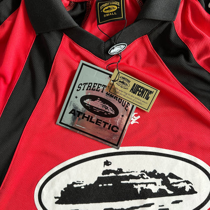 Alcatraz Red Football Jersey