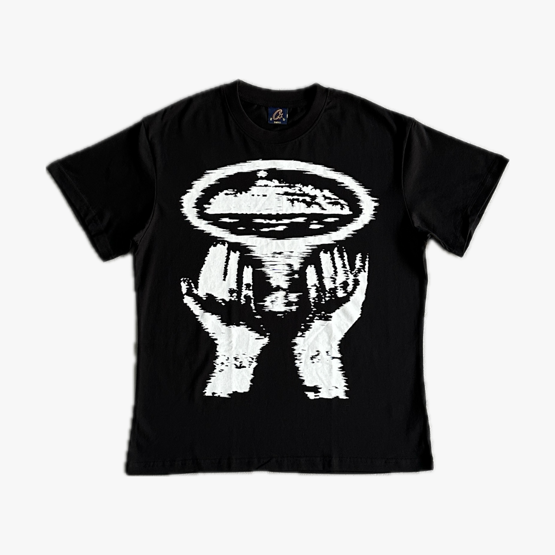 Sketchy Hands Black Tee