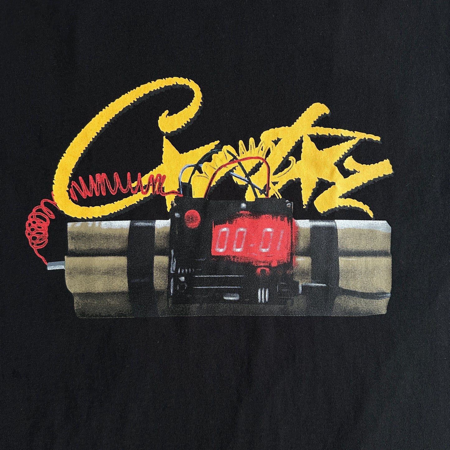 Times Up Btch Black Tee
