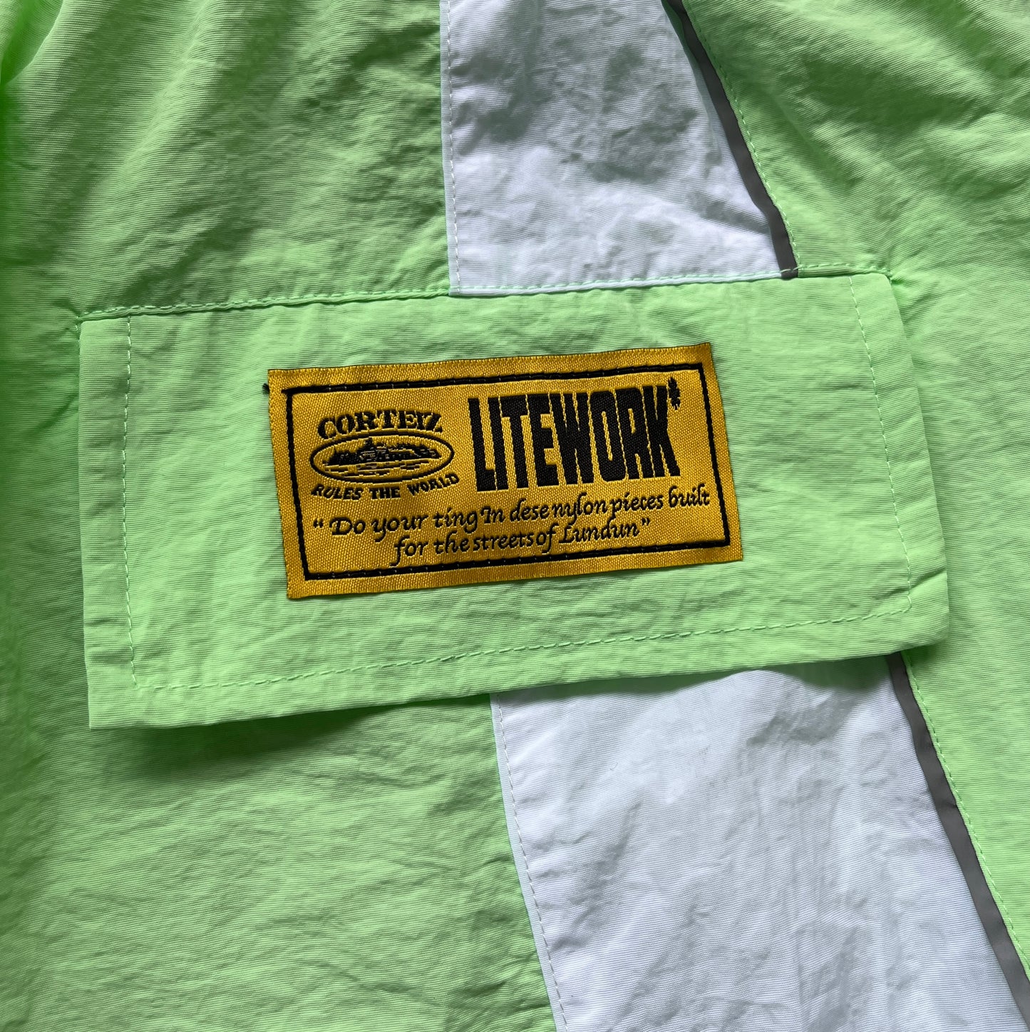 Alcatraz Sun & Rain Mint Green Shorts