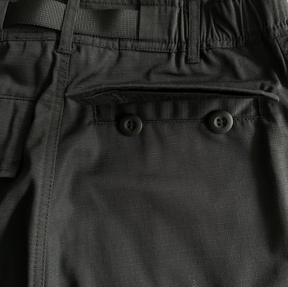 *New* Triple Black Cargo Shorts