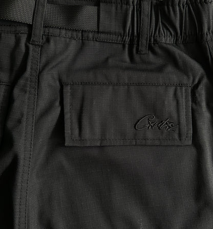 *New* Triple Black Cargo Shorts