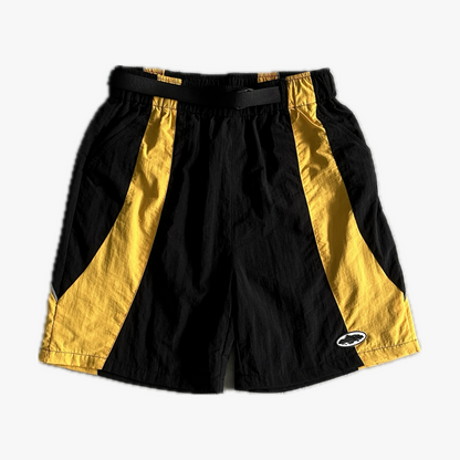 Alcatraz Sun & Rain Black/Yellow Shorts