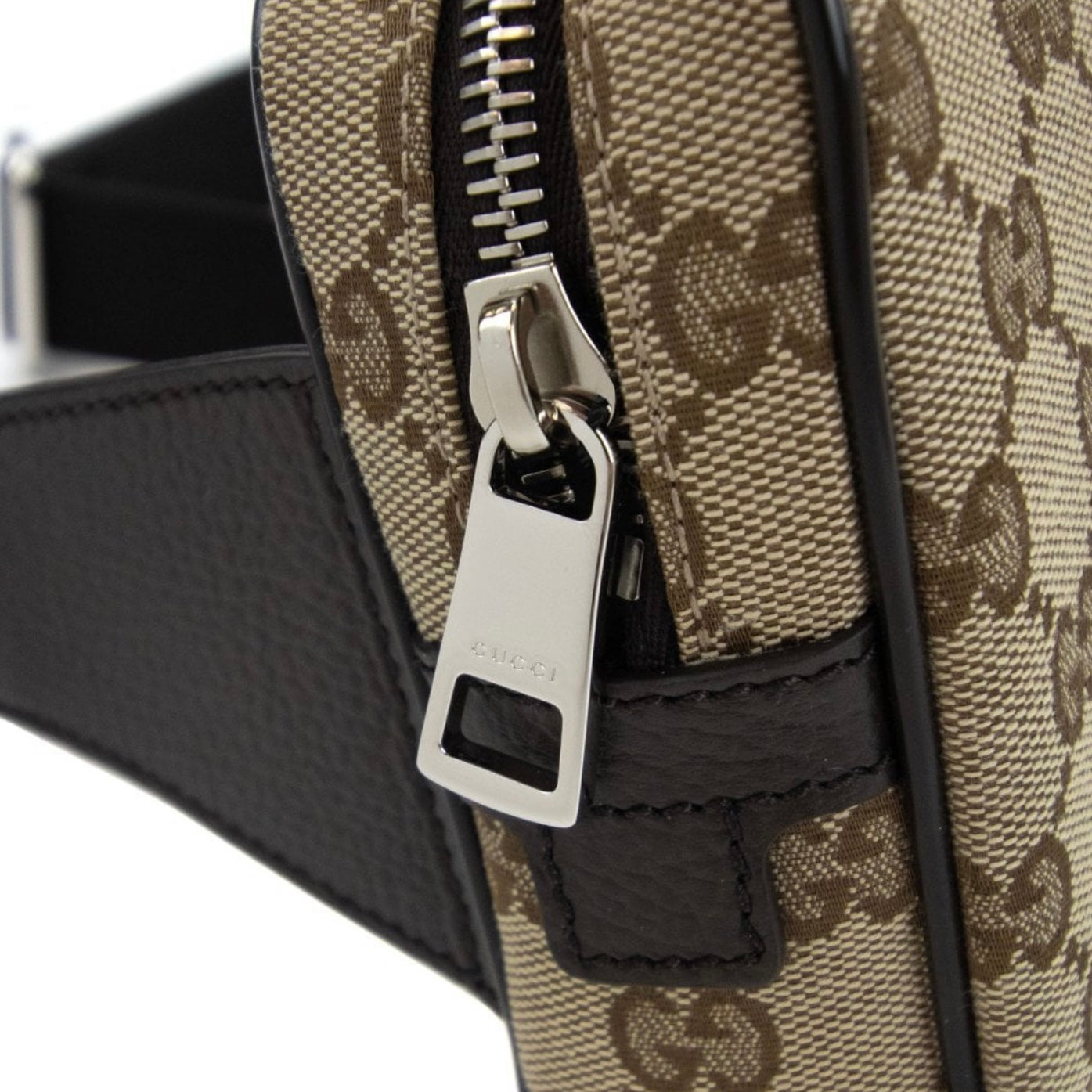 Monogram Canvas Belt Bag Beige