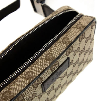 Monogram Canvas Belt Bag Beige