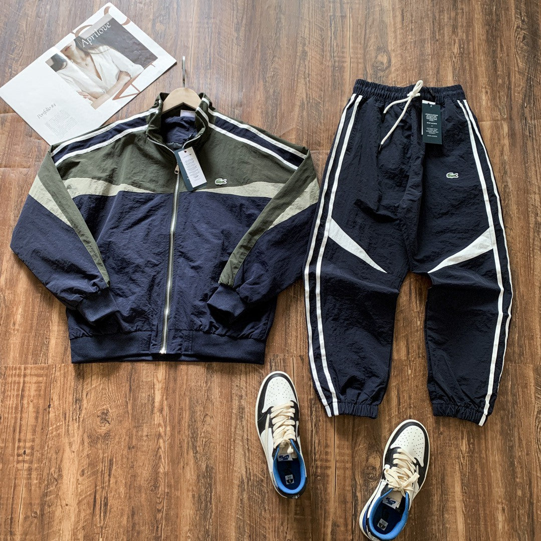 Lcoste Army Green/Navy Blue Tracksuit