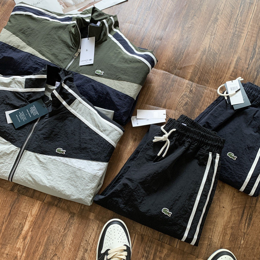 Lcoste Army Green/Navy Blue Tracksuit