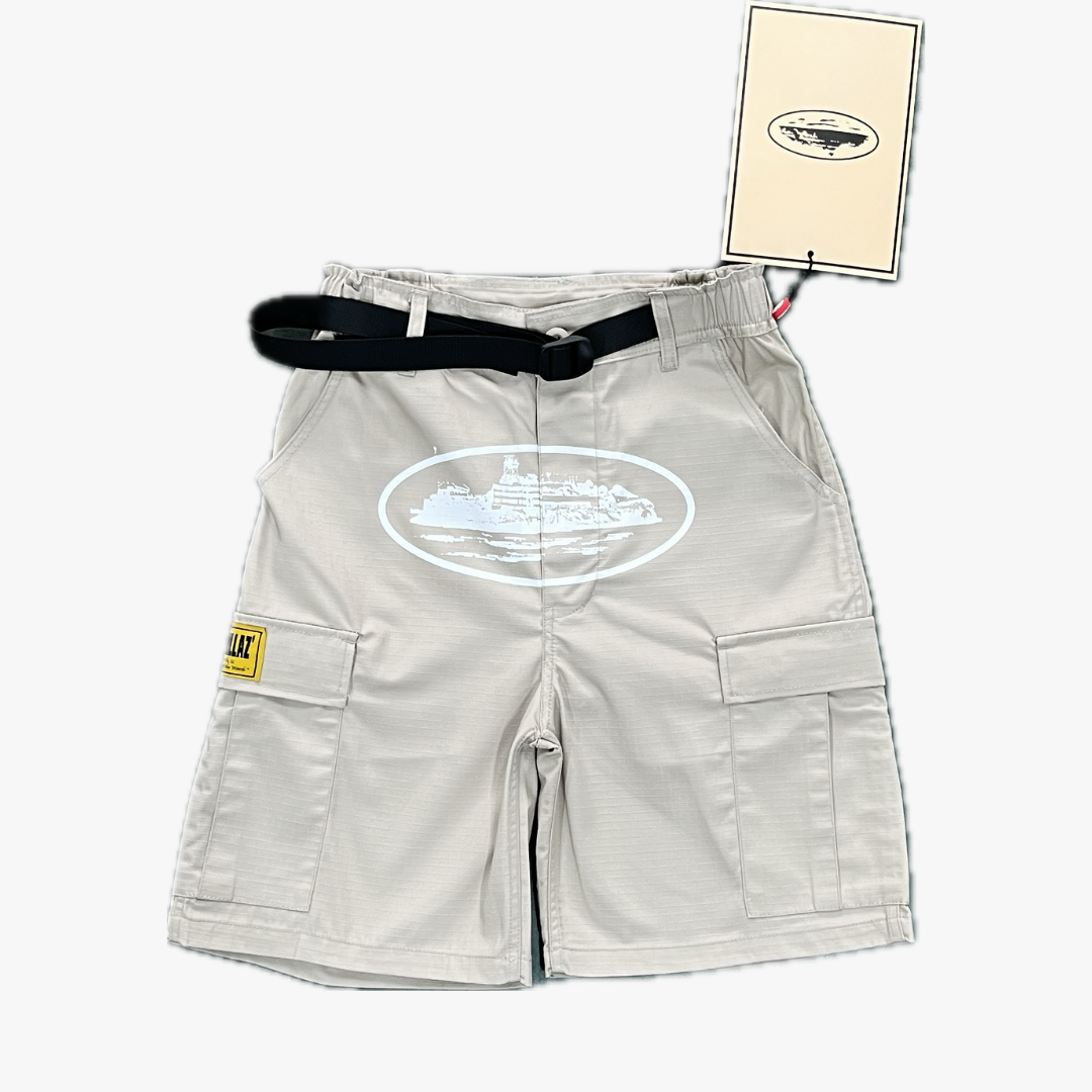 Khaki Cargo Shorts