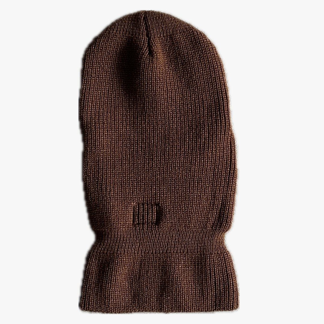 Alcatraz Rules The Word Brown Balaclava