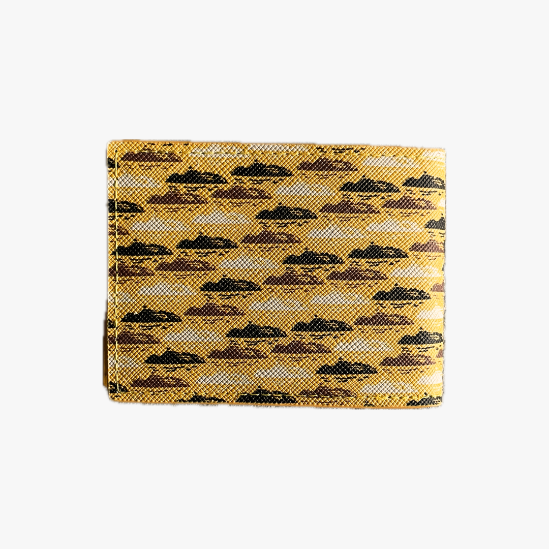Crtz Card Holder Yellow (Genuine Leather)