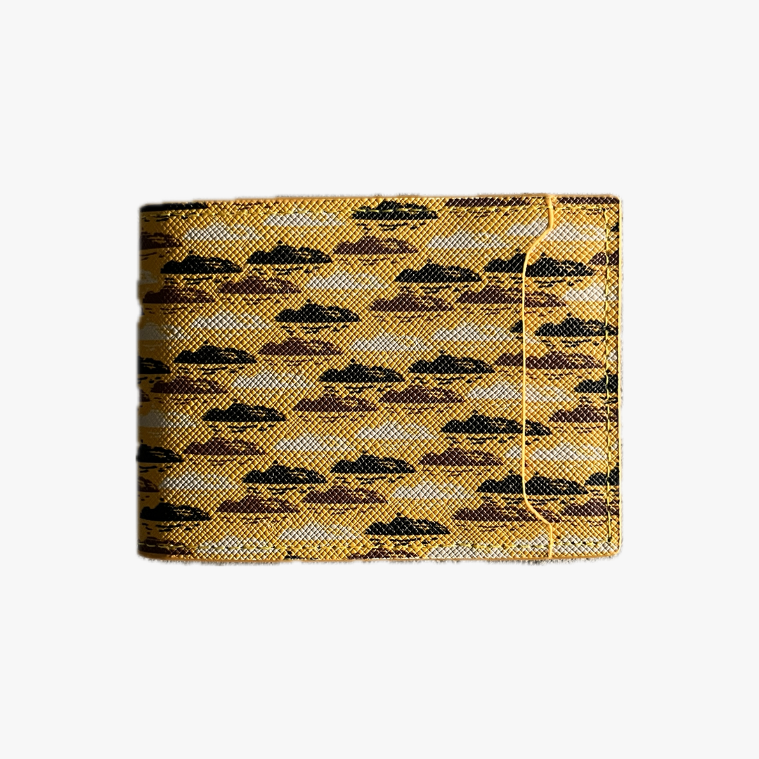 Crtz Card Holder Yellow (Genuine Leather)