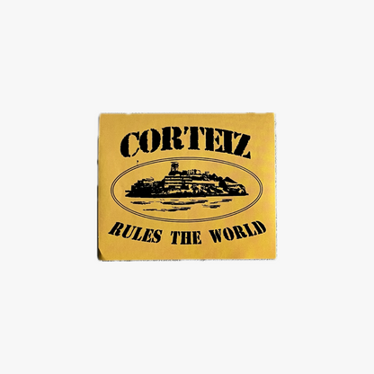 Crtz Card Holder Yellow (Genuine Leather)