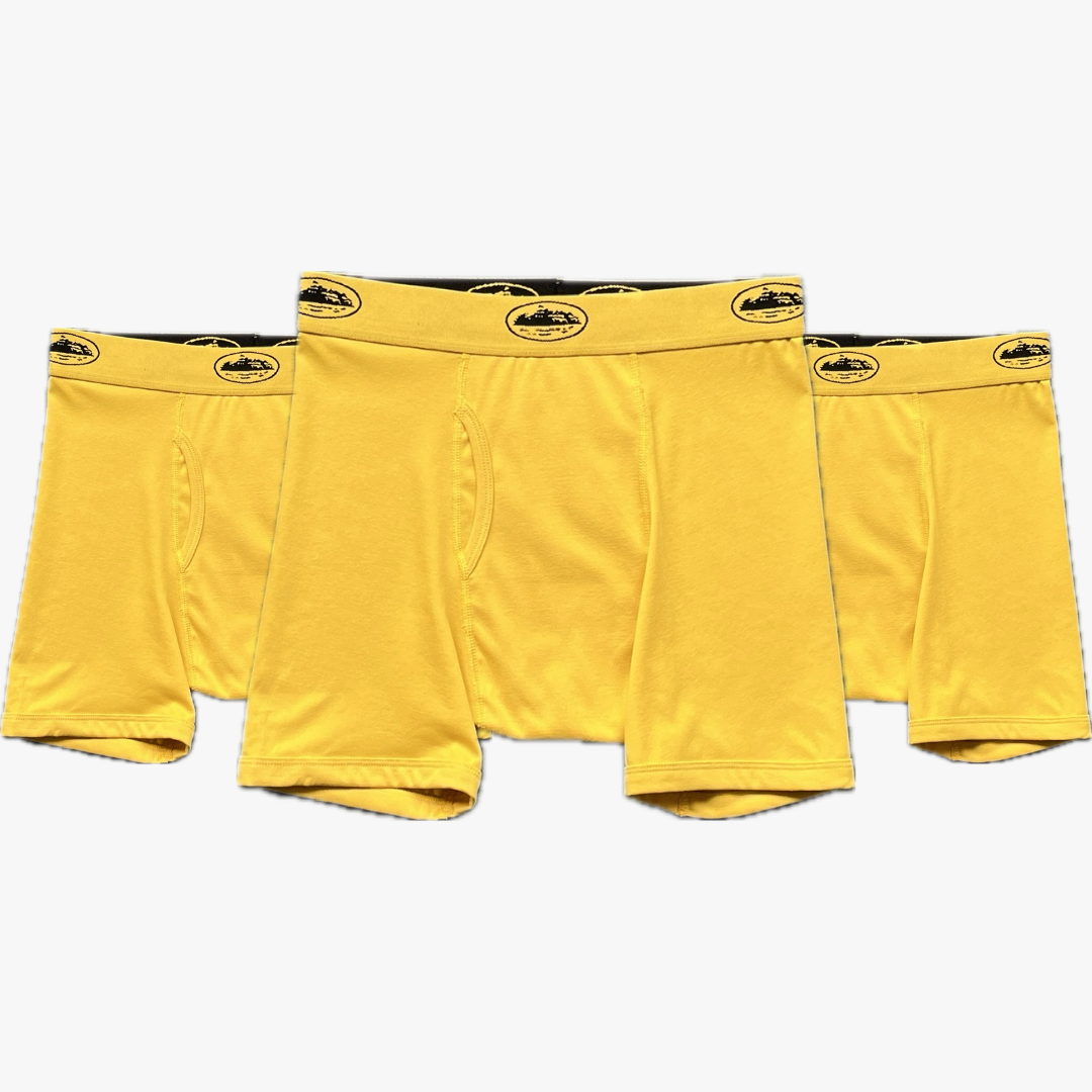 Alcatraz 3-Pack Boxers C-star | Yellow