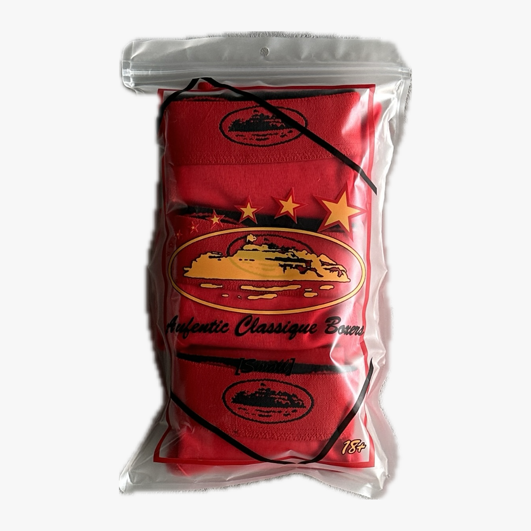 Alcatraz 3-Pack Boxers | Red