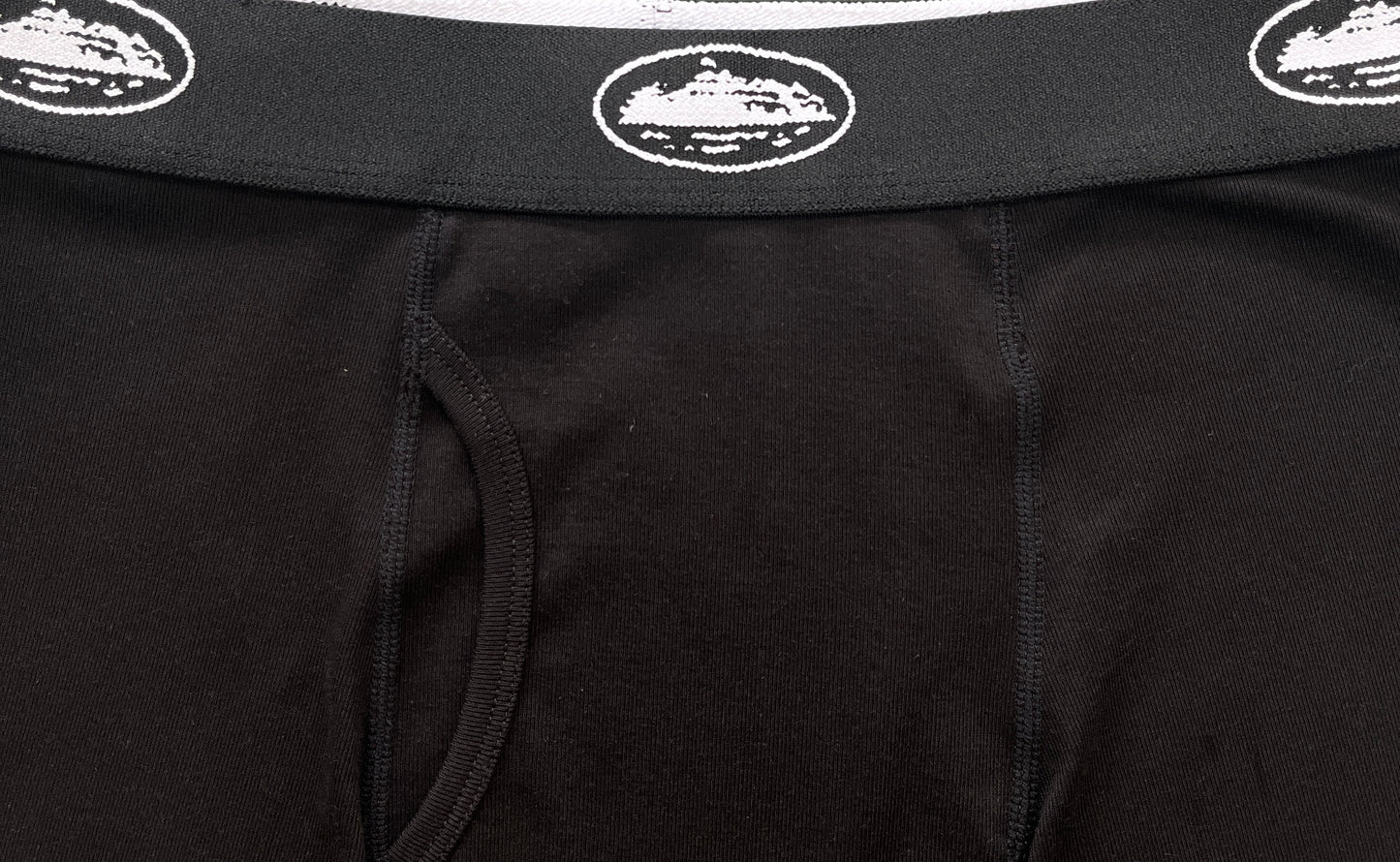 Alcatraz 3-Pack Boxers | Black