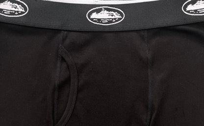Alcatraz 3-Pack Boxers | Black