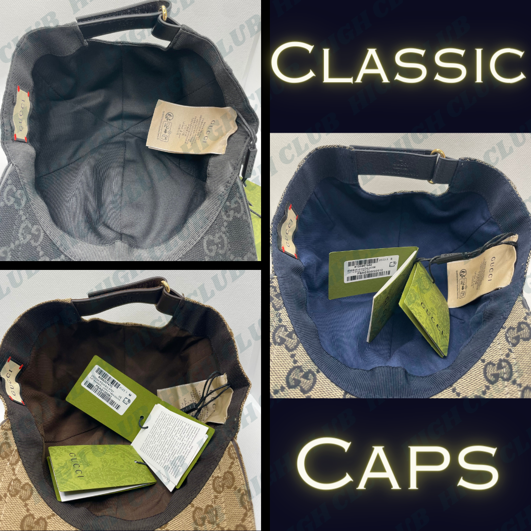 Classic Caps With Side Web Stripes | 3 Colors