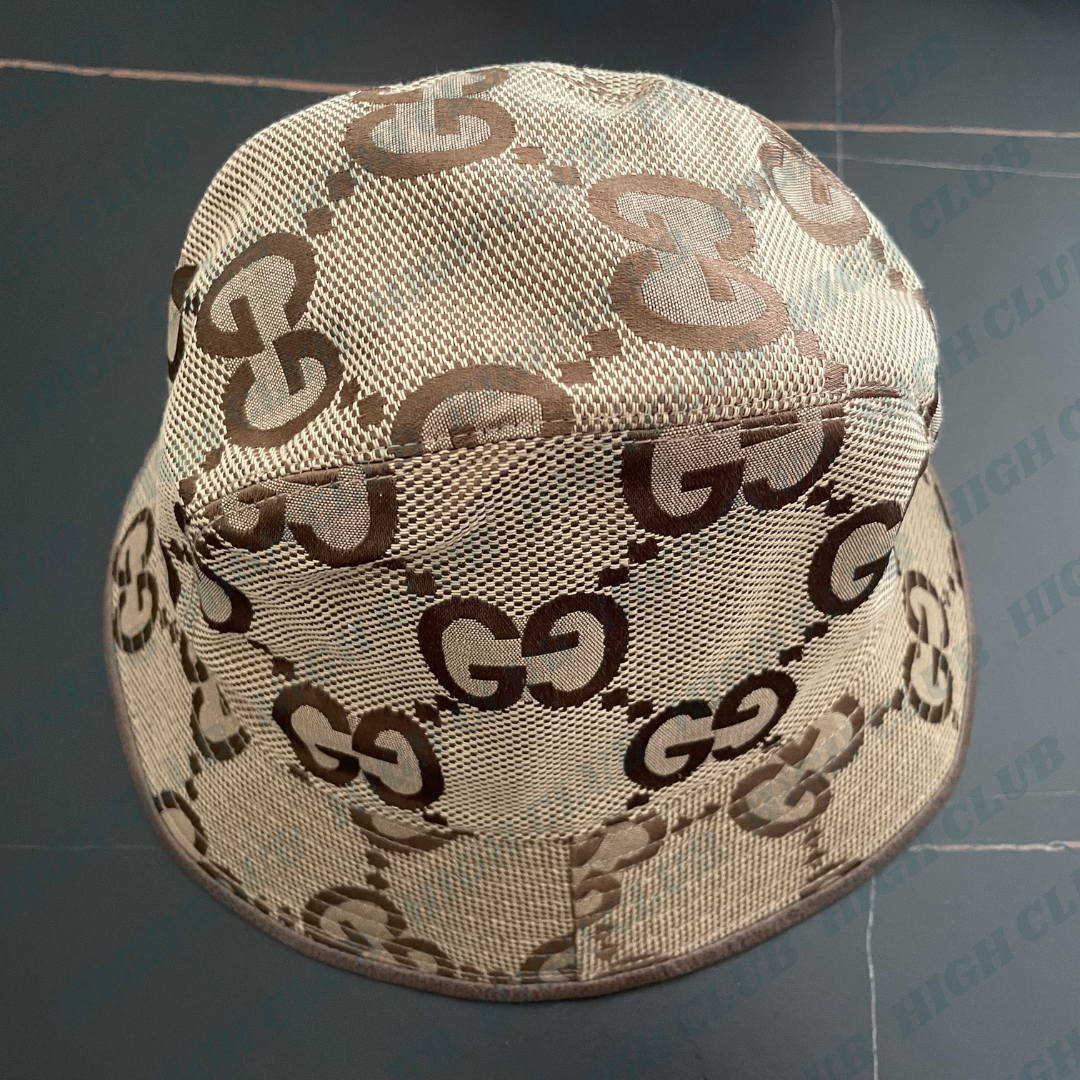 Khaki Jumbo Canvas Bucket Hat