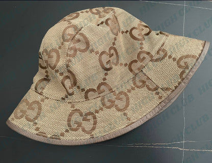 Khaki Jumbo Canvas Bucket Hat