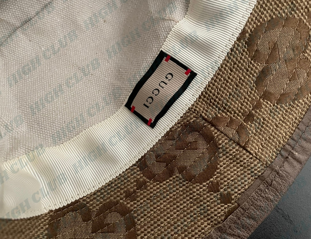 Khaki Jumbo Canvas Bucket Hat