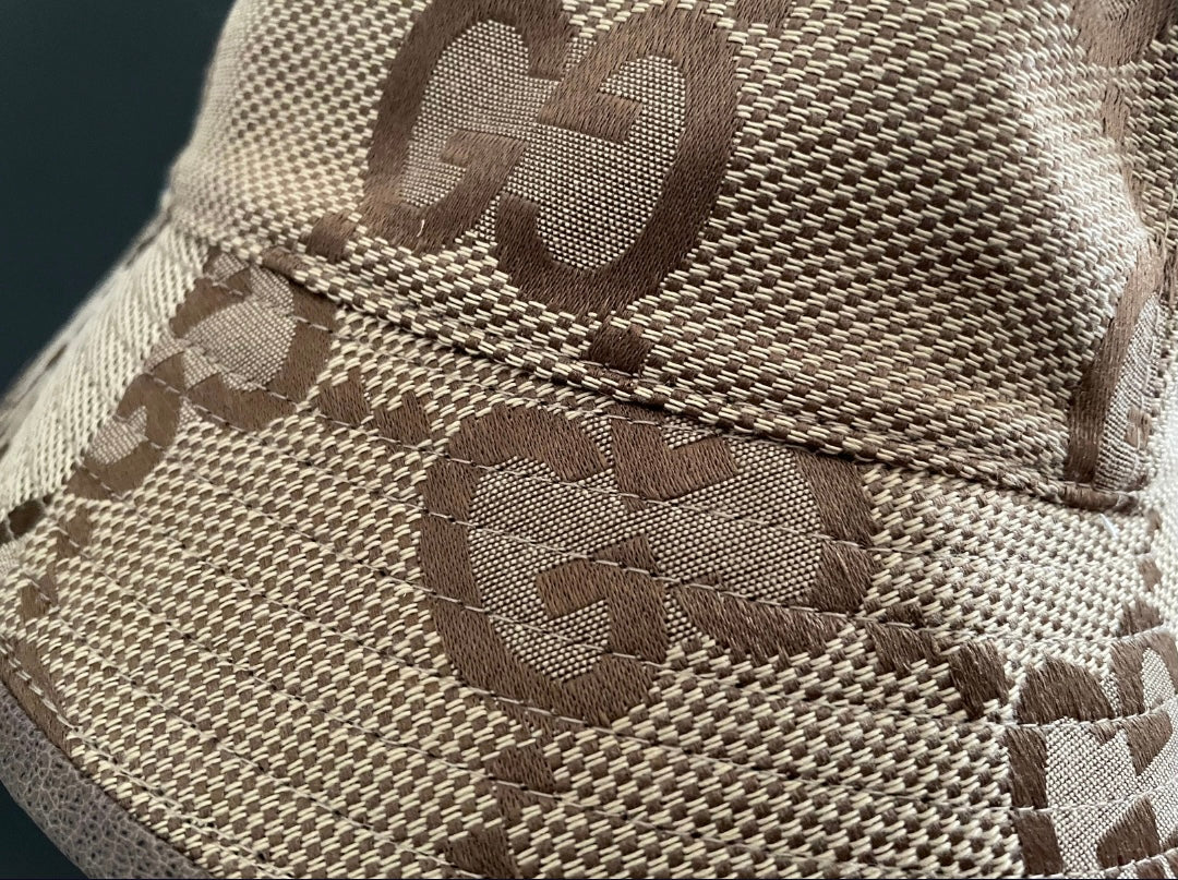 Khaki Jumbo Canvas Bucket Hat